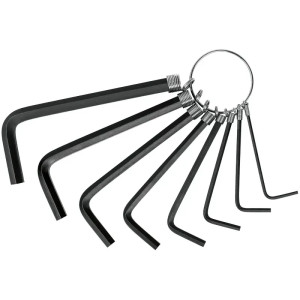 Juego Llaves Allen 8 Piezas Milimetricas con Organizador, Acero al Carbono, ALL-P8M 21851 Pretul