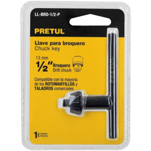 Llaves para Mandril Chucks 1/2" Universal, LL-BRO-1/2-P 27036 Pretul