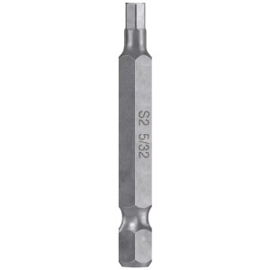 Puntas hexagonales 5/32" x50mm, estuches con 5 piezas, Truper 12628