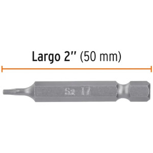 Puntas Torx T7 x50mm, estuches con 5 piezas, Truper 12209
