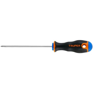 Desarmador Estrella 1/8" x4" N0 ComfortGrip Truper 14055