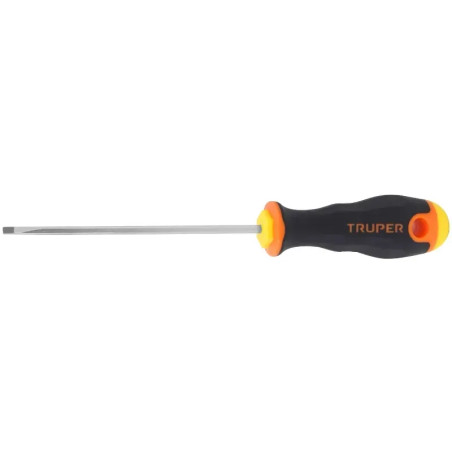 Desarmador Cabinet BHex 1/8" x4" ComfortGrip Truper 14019
