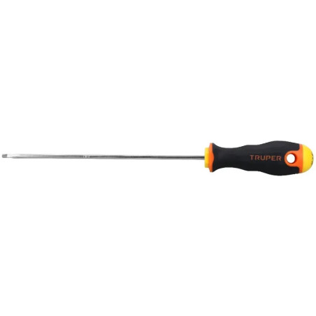 Desarmador Cabinet BHex 1/8" x6" ComfortGrip Truper 14025