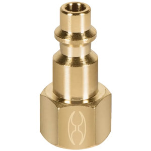 Conector Rapido de Laton Hembra, Cuerda 1/4 NPT, CORAL-HEM-1/4 19082 Truper
