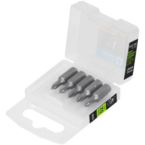 Puntas Phillips PH0 x 1" 5pzas Cruz para Desarmador Electrico o Manual, PUDE-1100 12138 Truper