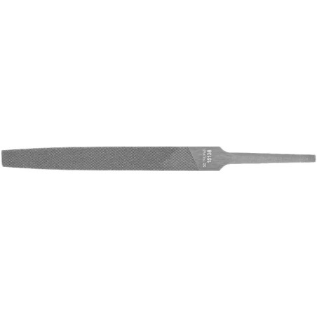 Limas Plana Bastardas 4", Ancho 1/2" Espesor 1/8", Sin Mango, para acabados de metales, LPB-4 15138 Truper