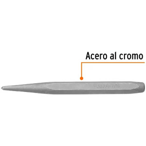 Centro Punto 7/16" L5-1/4 Punzones para Barrenar, Truper 12221