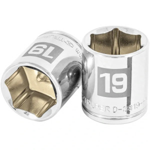Dados 19mm E3/8 Hexagonales CrVanadio, Truper 13683