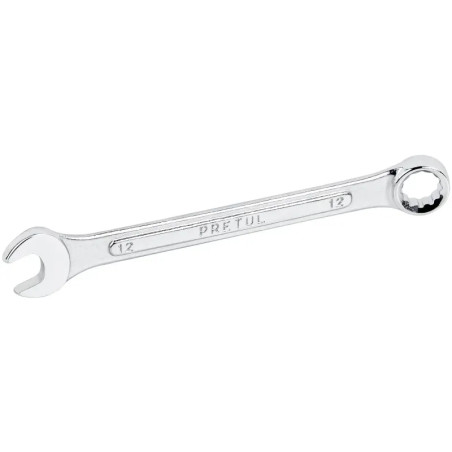 Llave Boca Mixta 12mm Combinada CrVanadio Pretul 21906