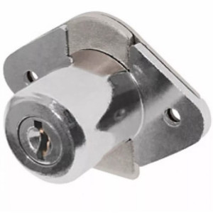 Cerradura para mueble Cromo modelo 21, accion vertical, CM-21C-P 23506 Hermex