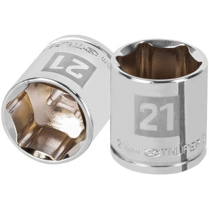 Dados 21mm E3/8 Hexagonales CrVanadio, Truper 13685