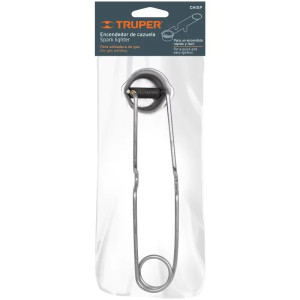 Encendedor de Cazuela, ideal para soldadura de Gas, Encendido facil y rapido, CHISP 19271 Truper