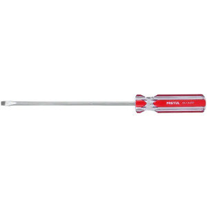 Desarmador Plano 1/4" x8" MangoPVC Pretul 21460