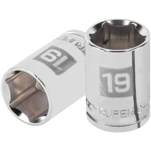 Dados 19mm E1/2 Hexagonales CrVanadio, Truper 13269