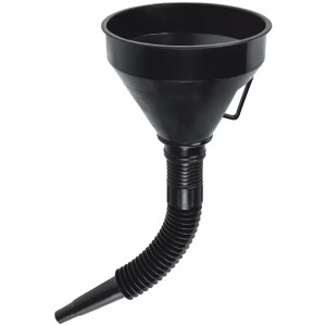 Embudo de Plastico 500ml Cuello Flexible con Agarradera, Truper 11207