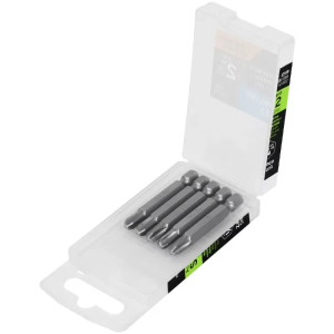 Puntas Phillips PH3 x 2" 5pzas Cruz para Desarmador Electrico o Manual, PUDE-1203 12147 Truper