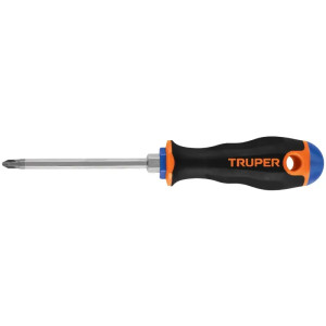 Desarmador Estrella 1/4" x4" N2 ComfortGrip Truper 14076
