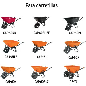 Juego de 2 tirantes calibre 15 para carretillas Truper 11884