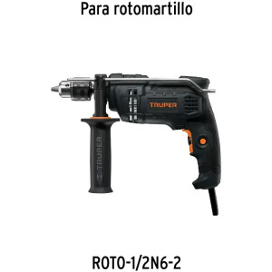 Carbones de Repuesto para RotoMartillo 15200 ROTO-1/2N6-2, Truper 102121