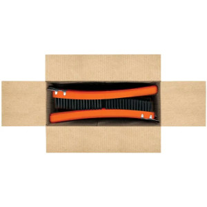 Cepillo con Cerdas de Acero al Carbono 51 Pinceles, Calibre 0.35mm Con Espatula, L 29.5cm A 2.7cm, CEA-18E 11539 Truper