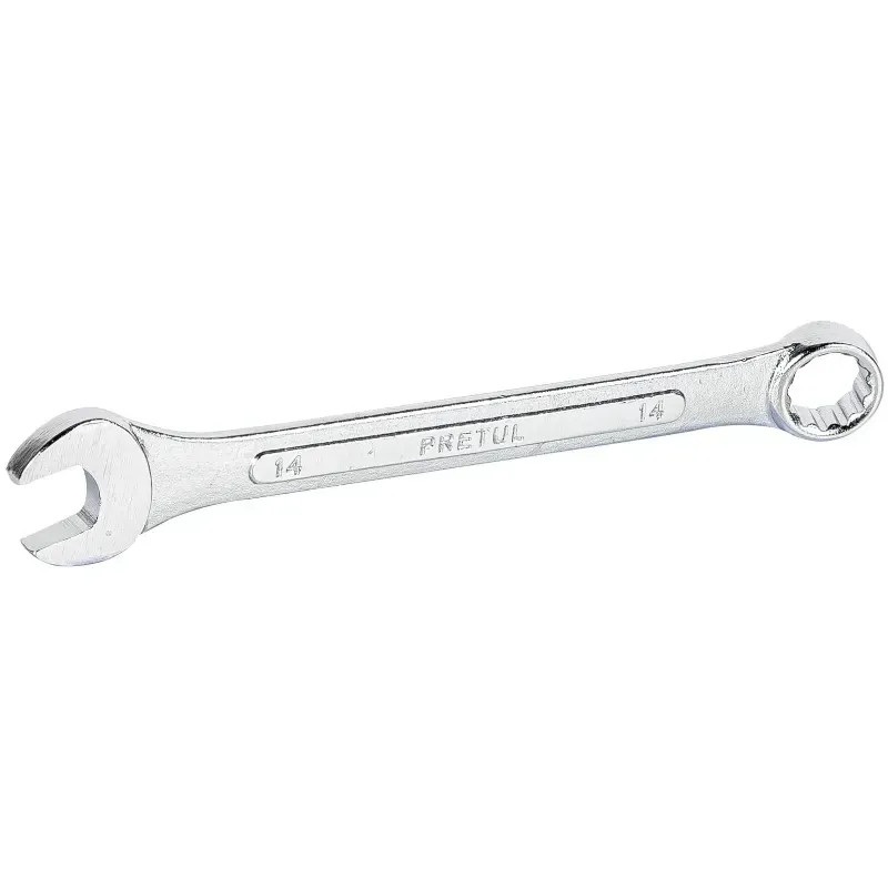Llave Boca Mixta 14mm Combinada CrVanadio Pretul 21908
