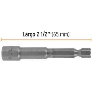 Dados magneticos 5mm x50mm, 5 piezas, Truper 12945