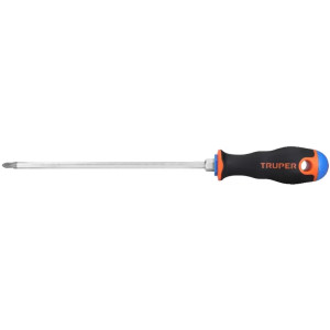 Desarmador Estrella 1/4" x8" N2 ComfortGrip Truper 14082