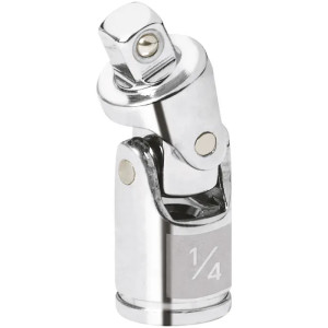 Cardan, encastre 1/4" Largo 1 3/4", giros hasta 65 grados, para lugares de difil acceso, N-4770 13226 Truper