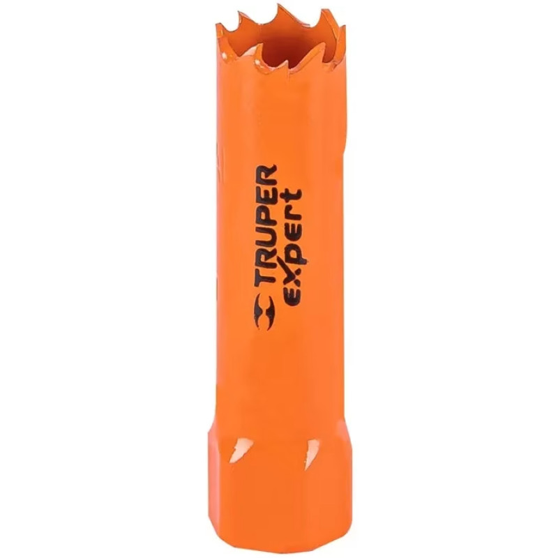 Sierra de copa Bimetalicas 5/8" o 15.8mm, dientes de acero alta velocidad, Para metal y Madera, COBI-5/8 18085 Truper