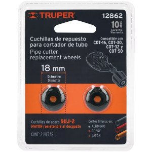 Cuchilla de Repuesto para Cortadora de Tubo COT-16 COT-50 COT-30 COT-32, REP-COTS 12862 Truper