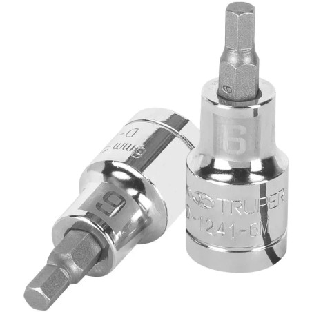 Dados de Punta Hexagonal 6mm E1/2, Truper 13281