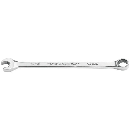 Llave Boca Mixta 10mm Combinada CrVanadio ELarga Truper 15614
