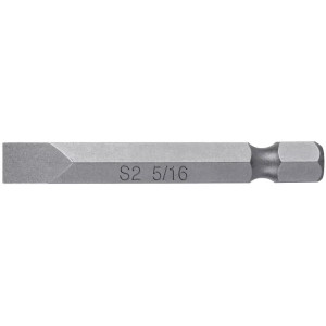 Puntas Planas 5/16" x50mm estuche 5 piezas, Truper 12174