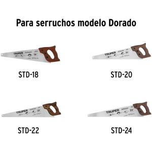 Tornillo para Serrucho 10 Piezas, para modelos selecto dorado y diamante, TOR-SER-10 18175 Truper