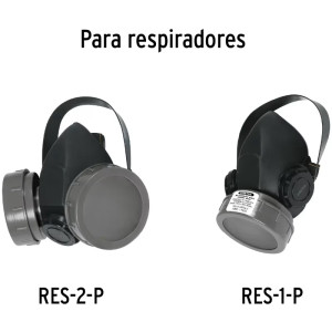 Cartucho de Repuesto Vapores Organicos para Respirador RES-1-P RES-2-P, CF-VO-P 23392 Pretul