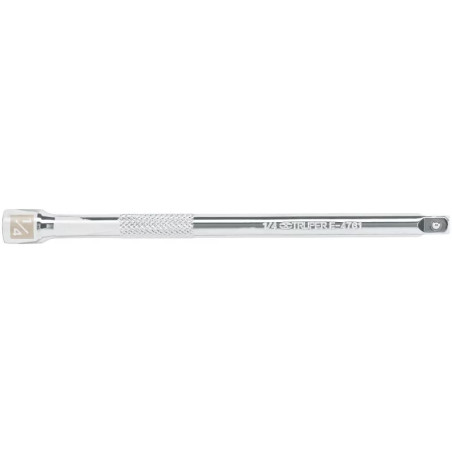 Extension, Encastre 1/4" Largo 6", en Acero al Cromo vanadio, Diametro 9 mm, E-4761 13915 Truper