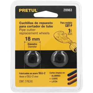 Repuesto Cuchilla para cortador de tubo 20960 COT-P, Pretul 20963