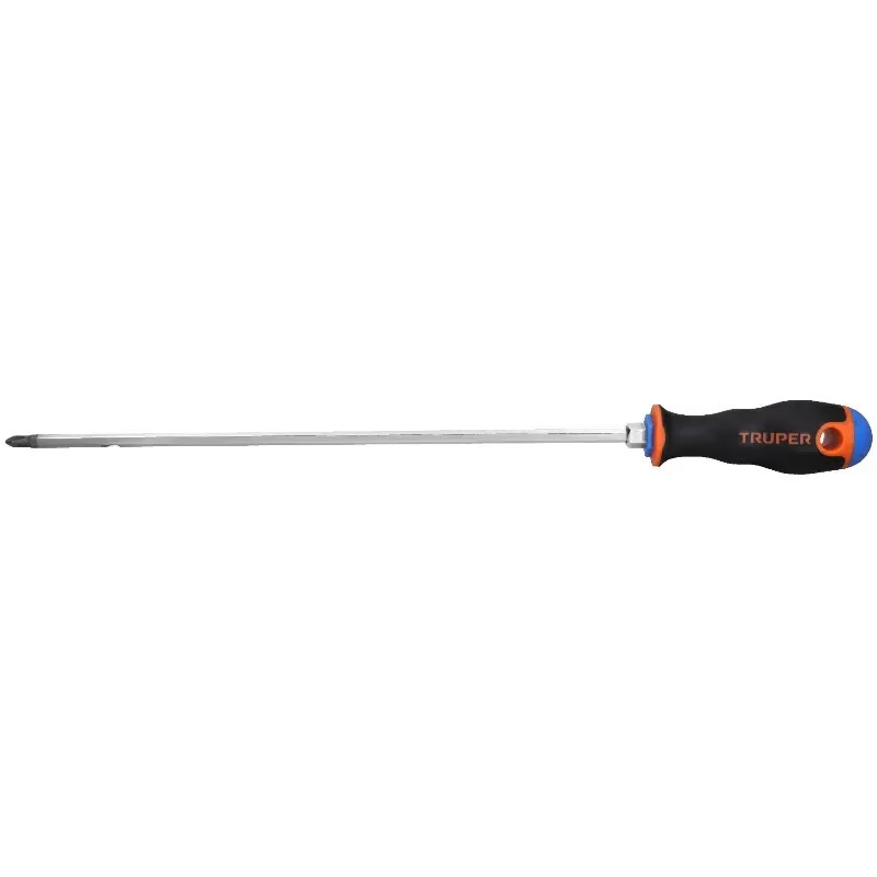 Desarmador Estrella BHex 1/4" x12" ComfortGrip Truper 100838