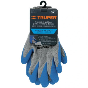 Guantes para Jardinero Talla CH cubierto de latex puño tejido, GU-JAR-C 15265 Truper