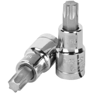 Dados Punta Torx T-55 E1/2 CrVanadio Truper 13440