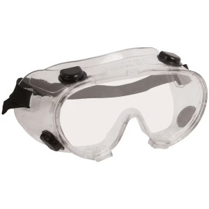 Goggles de Seguridad, 100% Policarbonato con UV Antirayadura, 4 Valvulas de Ventilacion, GOT 14220 Truper