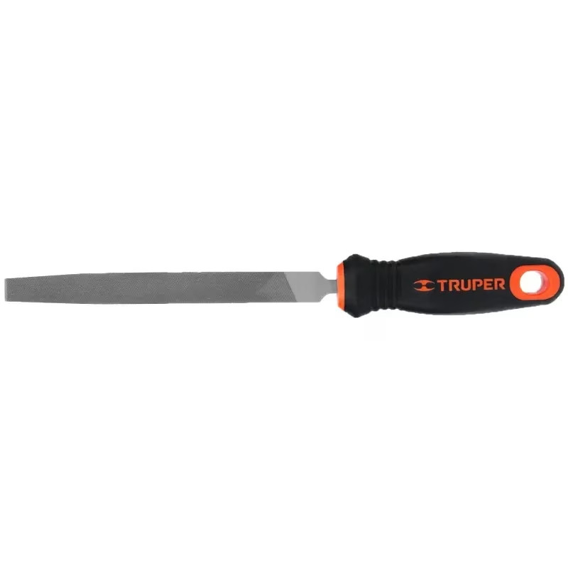 Limas Plana Bastardas 6" Ancho 5/8" Espesor 3/16", Mango Comfort Grip, LPB-6T 15309 Truper