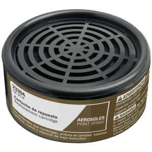 Cartucho de Repuesto Pinturas en Spray para Respirador RES-1-P RES-2-P, CF-PI-P 23394 Pretul