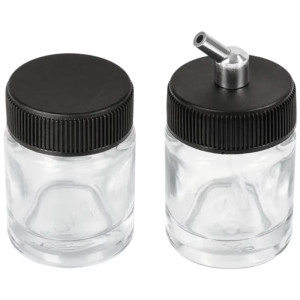 Juego de vasos de repuesto para aerógrafo 11861 AERO-8 2Piezas, Truper 100187