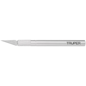 Cuchilla Exacto Profesional EnAluminio, Cortes Finos y Precisos, EXA-6 16969 Truper