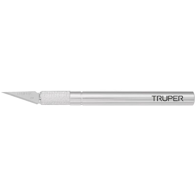 Cuchilla Exacto Profesional EnAluminio, Cortes Finos y Precisos, EXA-6 16969 Truper