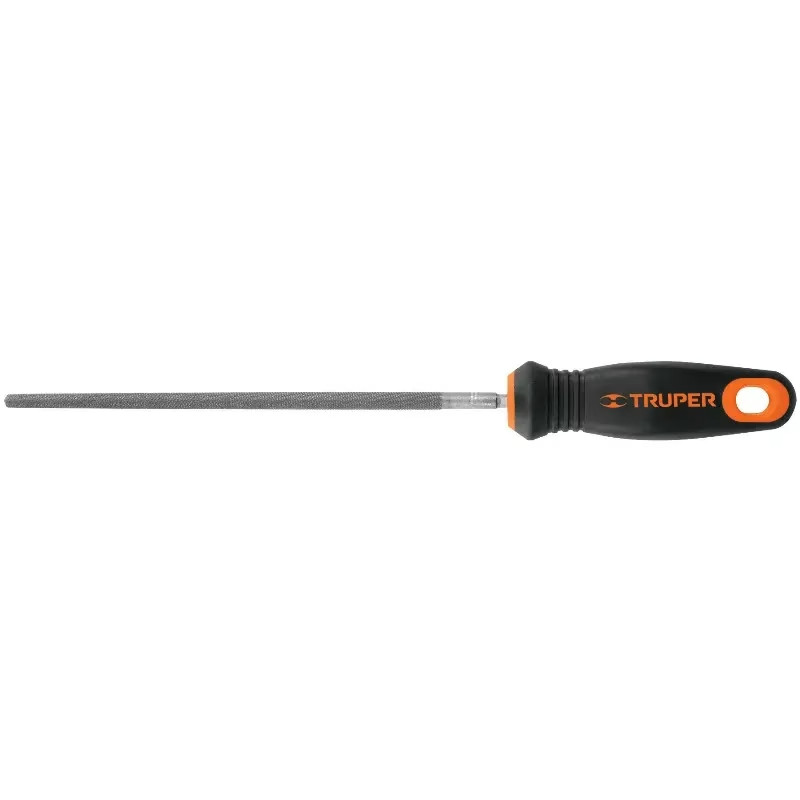 Limas Redonda Bastardas 8" Espesor 5/16", Mango Comfort Grip, LRB-8T 15316 Truper