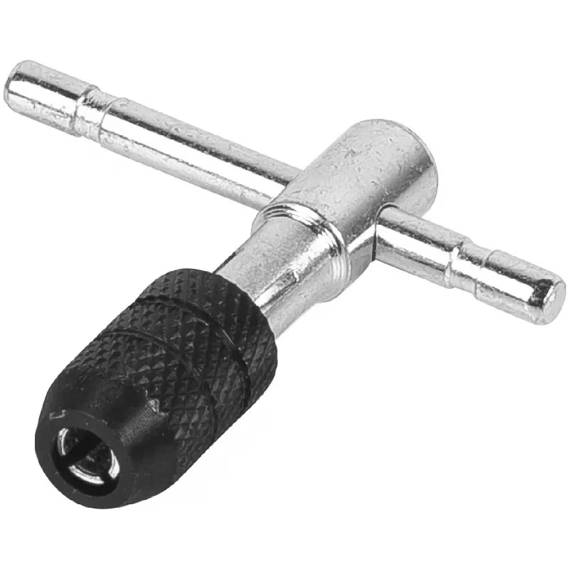 PortaMachos Tipo T, Tipo Chuck, Para Machos 3/16", Manija Deslizable para Mayor Palanca, MAN-T-3/16 11438 Truper
