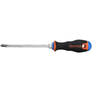 Desarmador Estrella BHex 5/16" x6" ComfortGrip Truper 18548