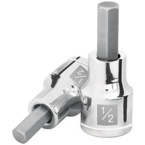 Dados de Punta Hexagonal 1/2" E1/2, Truper 13255